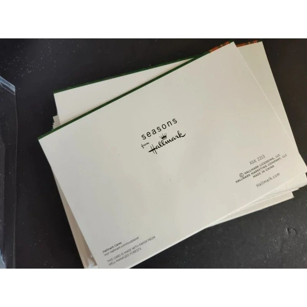 100 pcs Christmas holidays cards and envelopes postcards